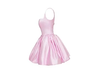 Milla Women's Adorable pink mini dress with puffy skirt