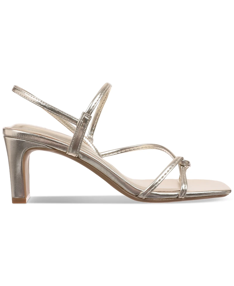 On 34th Women's Cloverr Strappy Block-Heel Sandals, Created for Macy's