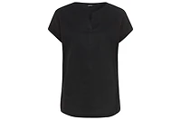 Olsen Women's Mixed Media Tunic T-Shirt