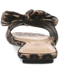 On 34th Women's Jazminn Bow Slip-On Slide Flat Sandals, Created for Macy's