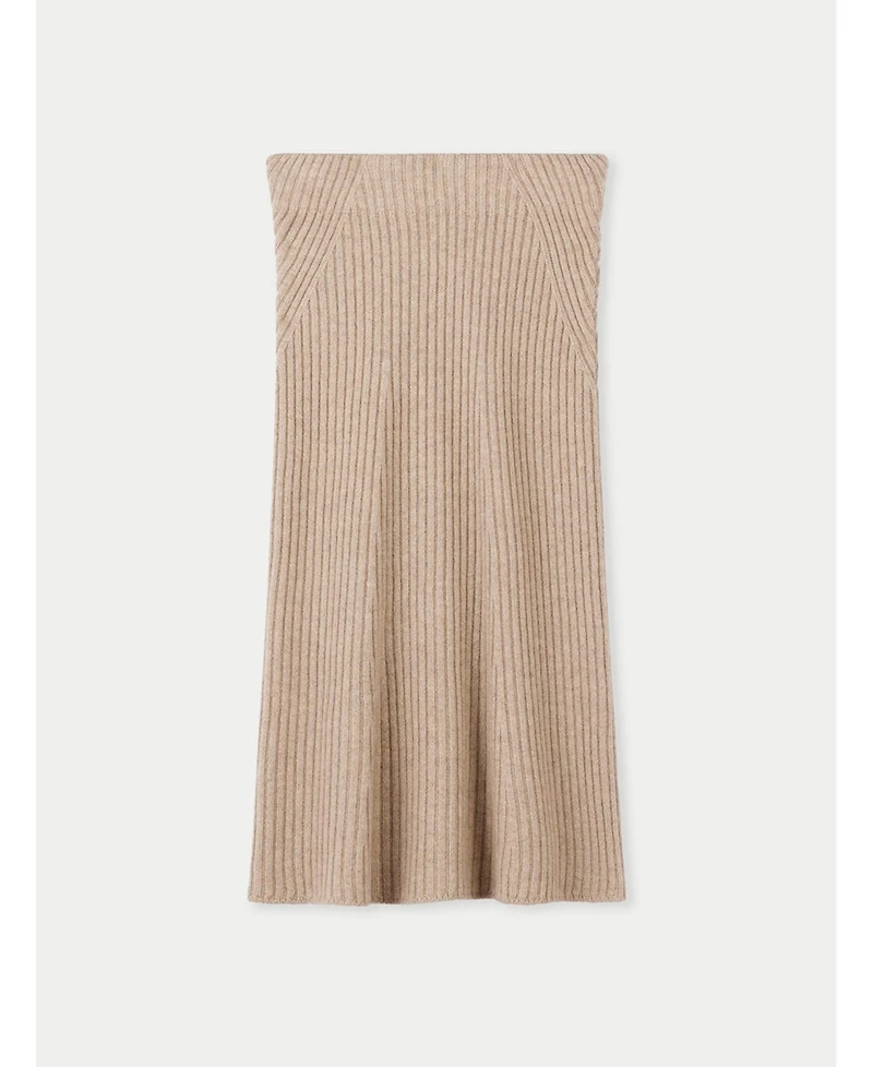 Gobi Cashmere Women's Midi Flared Skirt