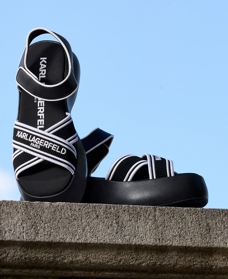 Karl Lagerfeld Paris Women's Meddi Sandals
