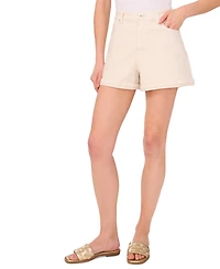 1.state Women's High-Rise Denim Shorts