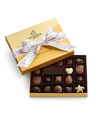 Godiva Assorted Milk Chocolate Gift Box with Happy Birthday Ribbon