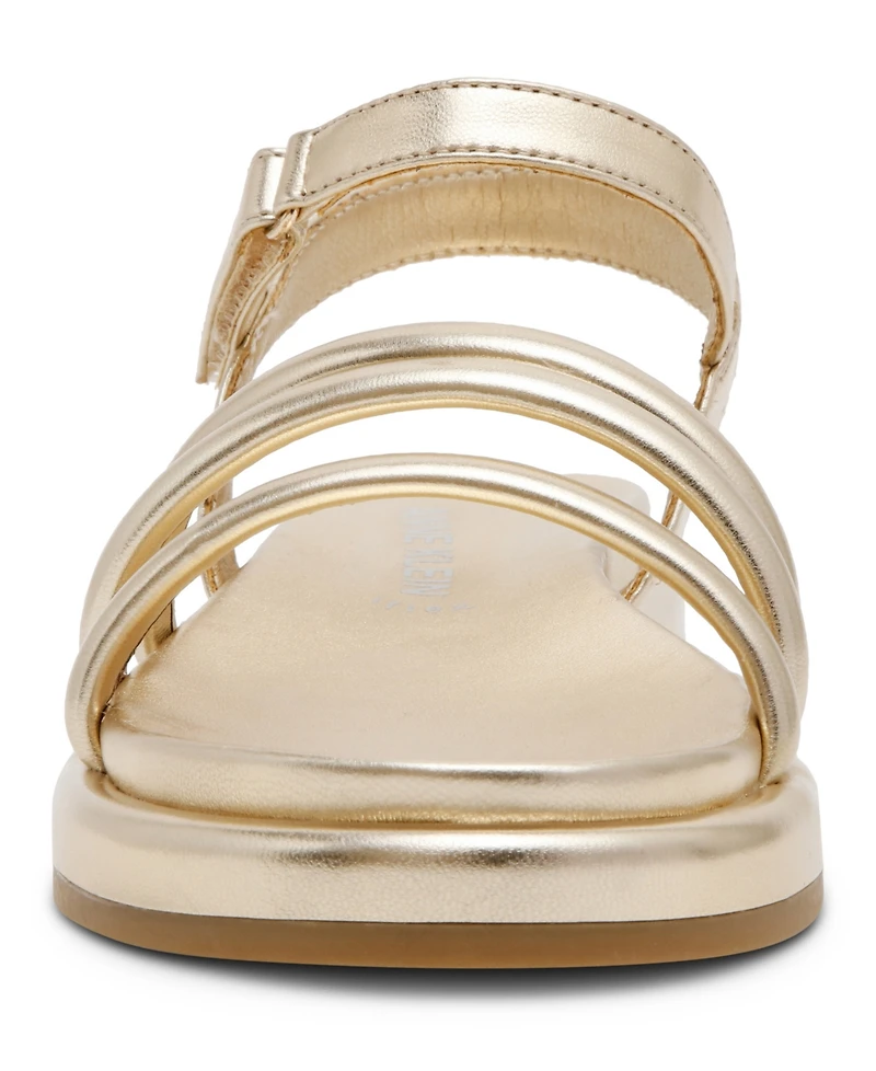 Anne Klein Women's Ellen Strappy Footbed Flat Sandals