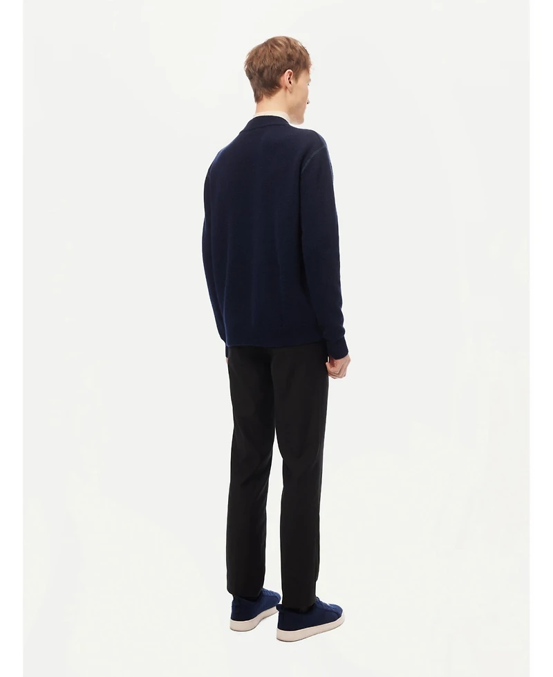 Gobi Cashmere Men's Cashmere Jacket with Zip Closure