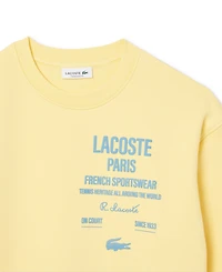 Lacoste Usa Women's Oversized Crewneck Sweatshirt