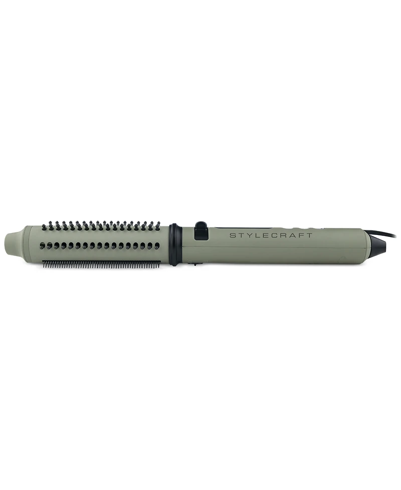 StyleCraft Professional Sage Retractable Styling Brush & Curling Wand
