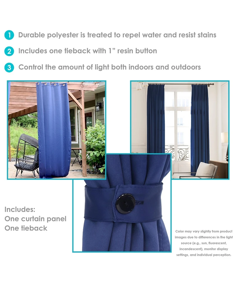 Blackout Curtain Panel with Grommet Top