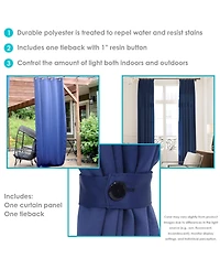 Blackout Curtain Panel with Grommet Top