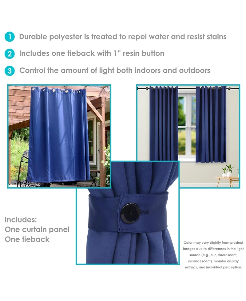 Blackout Curtain Panel with Grommet Top