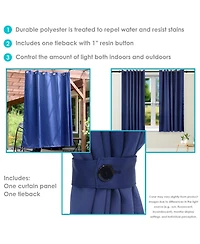 Blackout Curtain Panel with Grommet Top