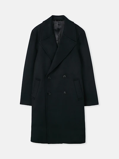 Gobi Cashmere Men's Double-Breasted Coat for Men