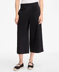 On 34th Women's High-Rise Cropped Wide-Leg Pants, Exclusively at Macy's