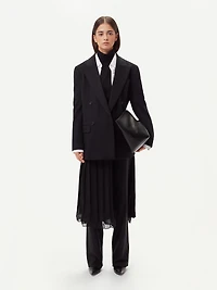 Gobi Cashmere Double-Breasted Cashmere Blazer