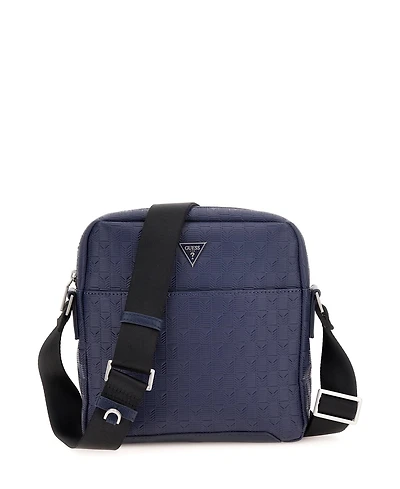 Guess Men's Torino Top Zip Crossbody Bag