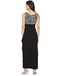 Alex Evenings Petite Empire-Waist Gown & Bolero Jacket