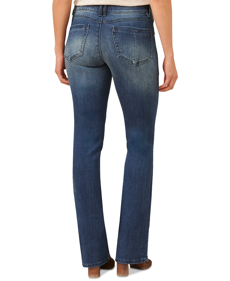 Democracy Petite Mid-Rise "Ab"solution Bootcut Jeans