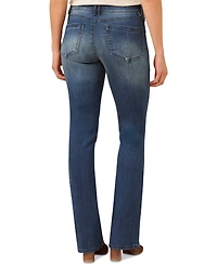 Democracy Petite Mid-Rise "Ab"solution Bootcut Jeans