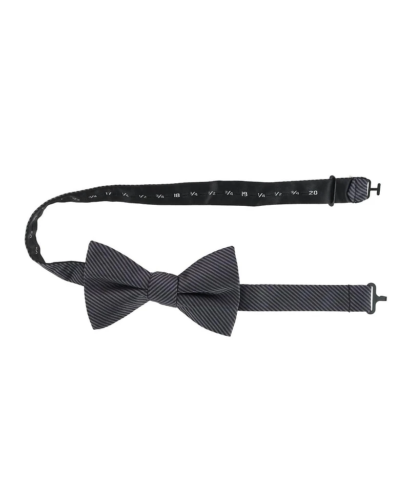 Trafalgar Men's The Monte Bello Interlocked Silk Bow Tie