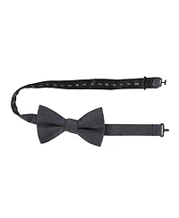 Trafalgar Men's The Monte Bello Interlocked Silk Bow Tie
