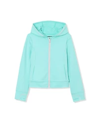 Lands' End Girls Active Zip Up Track Jacket