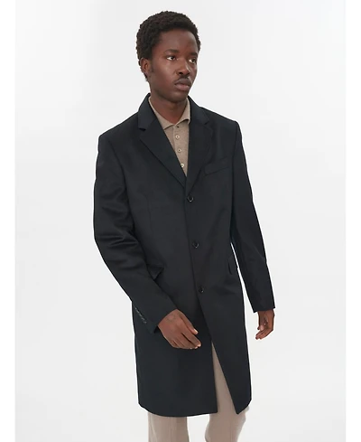 Gobi Cashmere Men's Classic Single Breasted Coat