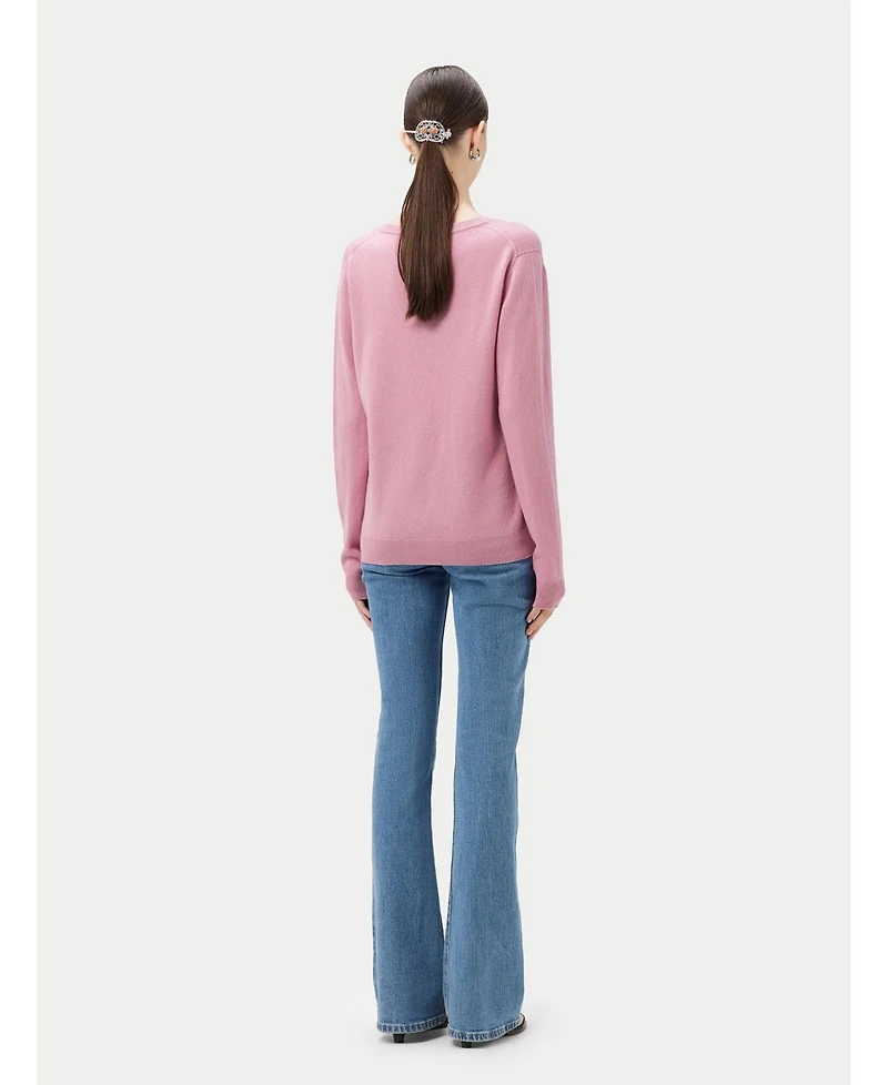 Gobi Cashmere Women's Essential Cashmere V-Neck Sweater