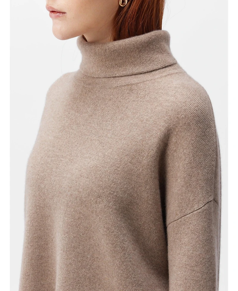 Gobi Cashmere Women's Roll-Neck Sweater