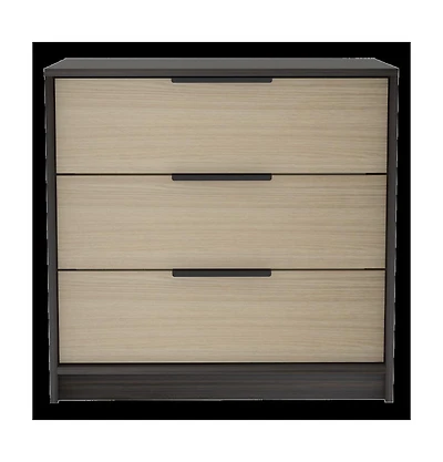 Three-Drawer Dresser for Bedroom Storage and Organization