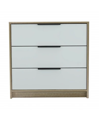 Three-Drawer Dresser for Bedroom Storage and Organization