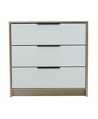 Three-Drawer Dresser for Bedroom Storage and Organization