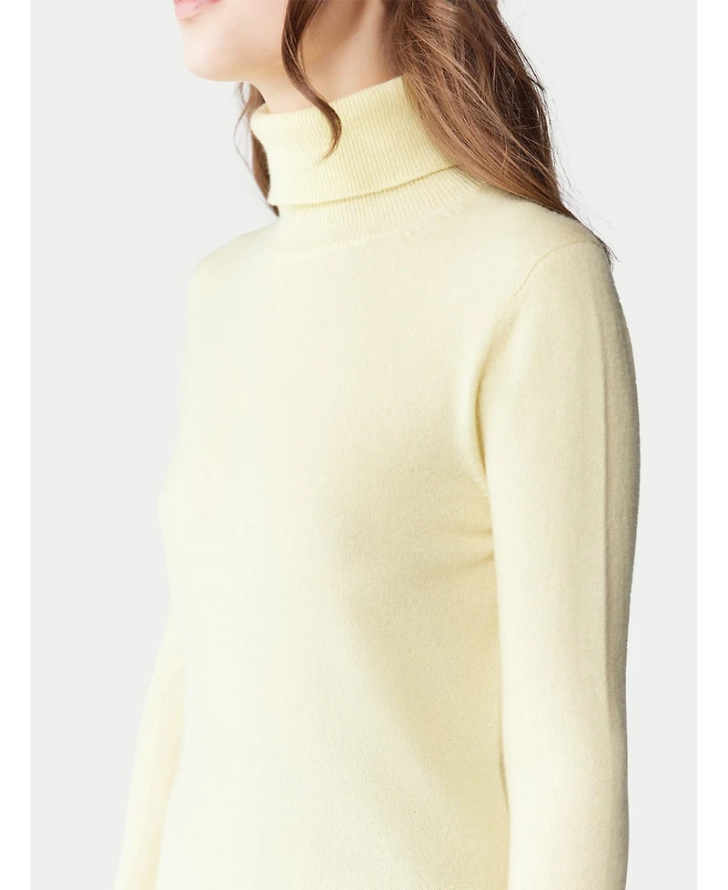 Gobi Cashmere Women's Essential Turtle Neck Sweater