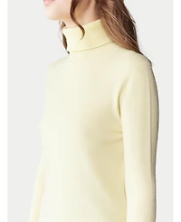 Gobi Cashmere Women's Essential Turtle Neck Sweater