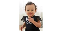 Gerber Baby Girls "Little Black Dress" with Tutu and Accent Bow