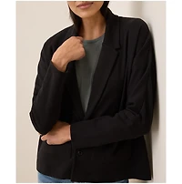 Pact Women's Organic Cotton Airplane Relaxed Blazer