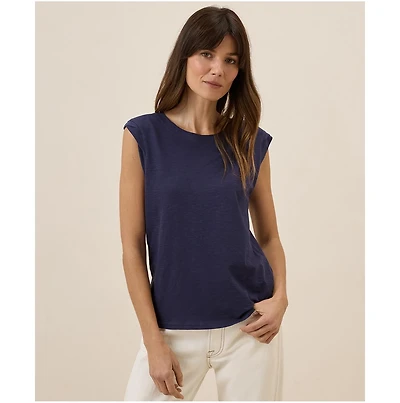 Pact Women's Organic Cotton Featherweight Slub Muscle Tee