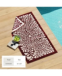 Linery & Co. 100% Cotton Oversized Summer Beach Towels