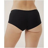 Pact Women's Organic Cotton Everyday Boy Short 6-Pack