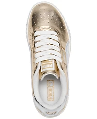 Puma Big Girls Cali Mixed Metals Casual Sneakers from Finish Line