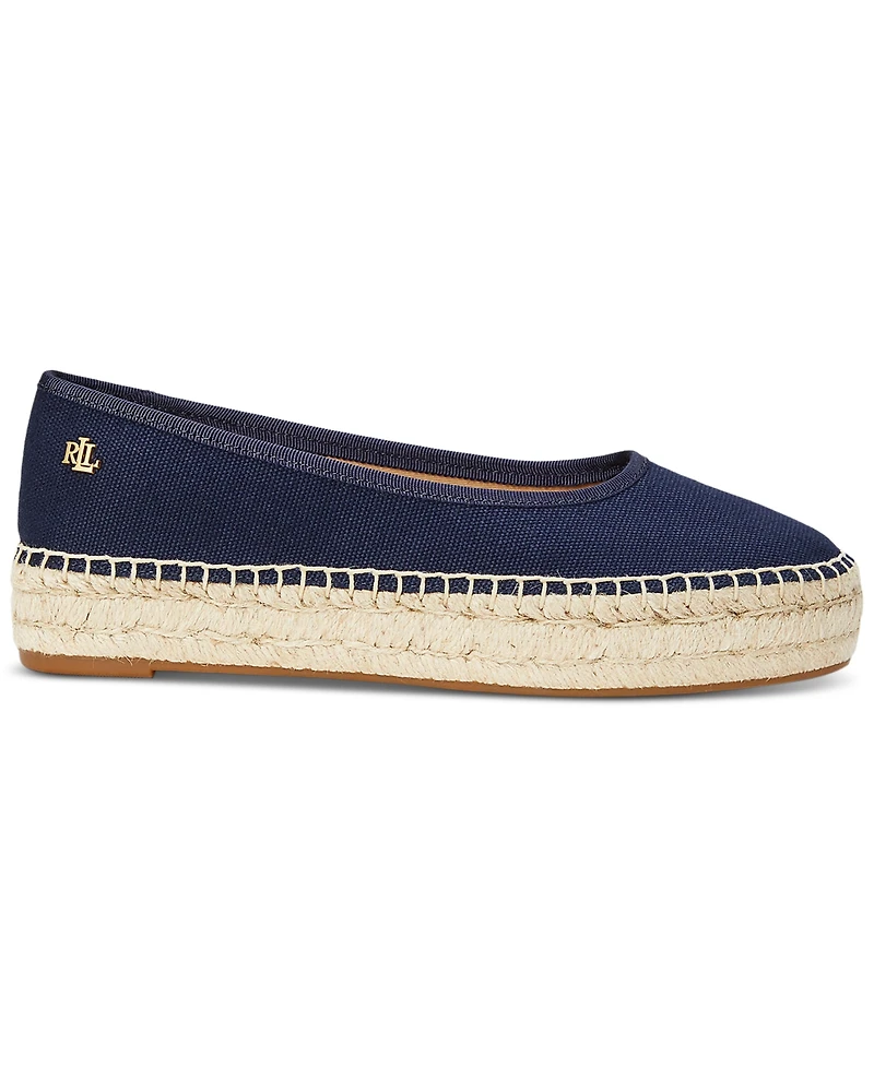 Lauren Ralph Women's Luize Espadrille Ballet Flats