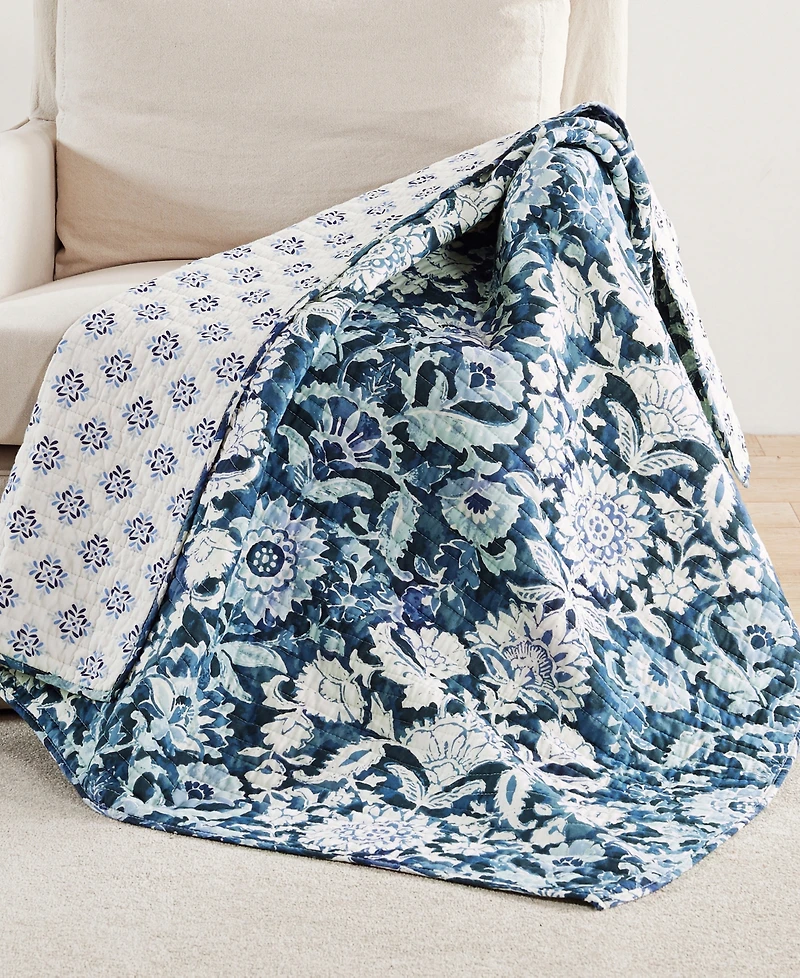 Levtex Laure Reversible Quilted Throw, 50" x 60"