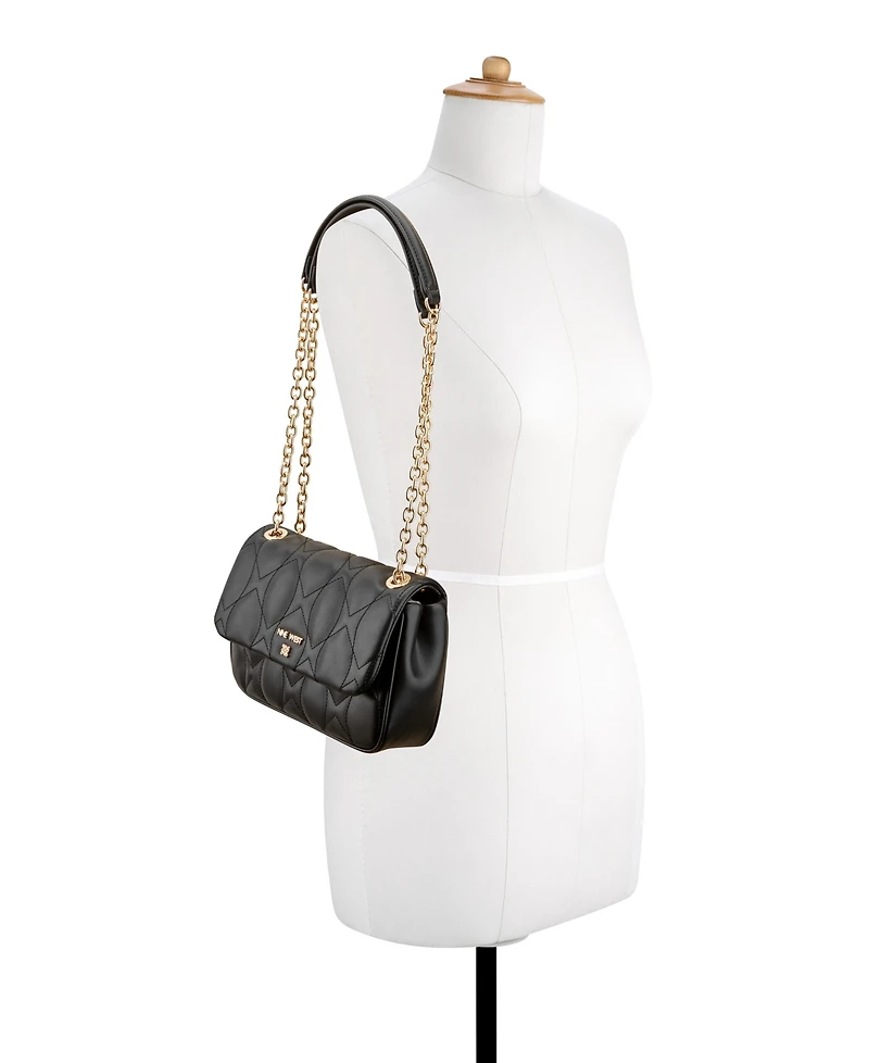 Nine West Rue Chain Convertible Flap Crossbody Bag