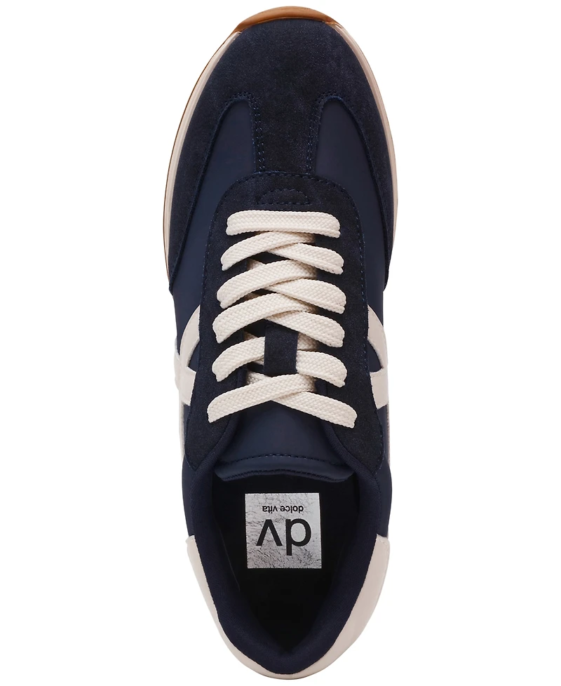 Dv Dolce Vita Women's Joque Sporty Retro Lace-Up Sneakers