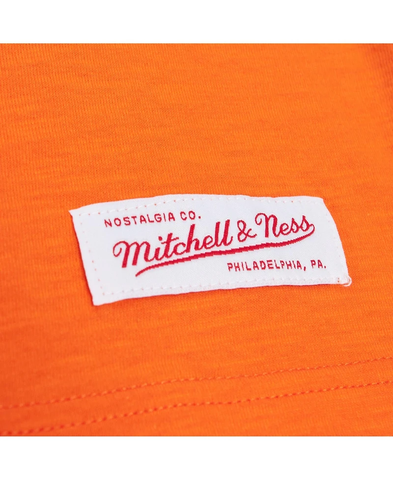 Mitchell & Ness Men's Orange Clemson Tigers Legendary Slub Raglan Long Sleeve T-Shirt