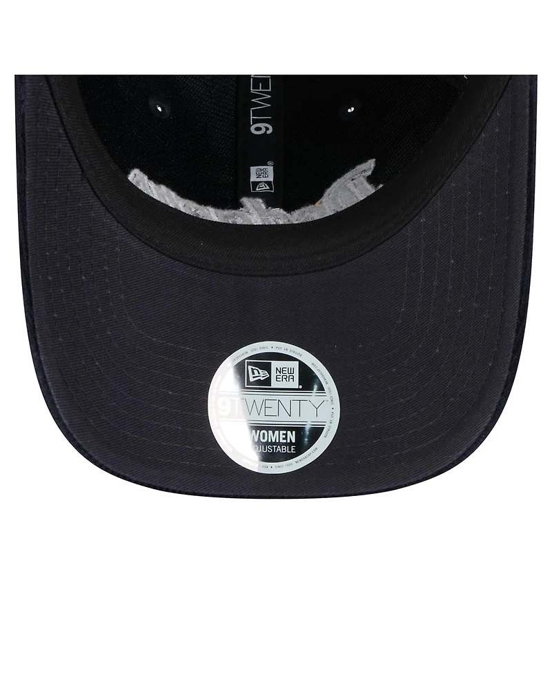 New Era Women's Dark Blue Los Angeles Dodgers Corduroy 9TWENTY Adjustable Hat