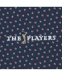 FootJoy Men's Navy The Players ProDry Bounce Print Stretch Pique Polo Shirt