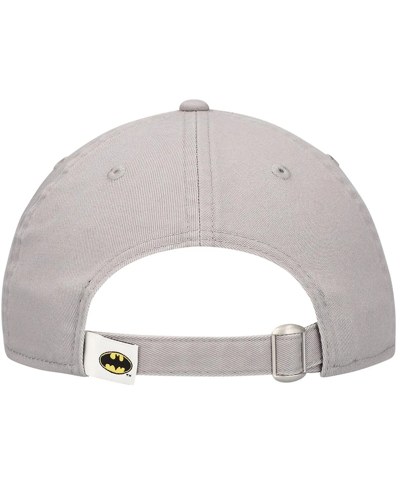 New Era Women's Gray Batman 9TWENTY Adjustable Hat