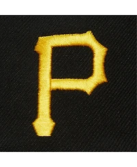 Mitchell & Ness Men's Black Pittsburgh Pirates Team Tagged Snapback Hat