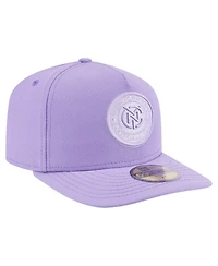 New Era Men's Purple York City Fc Color Pack A-Frame 59FIFTY Fitted Hat